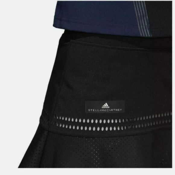 NWT Adidas Stella McCartney Laser tennis skort skirt shorts Black S Small - Picture 6 of 6